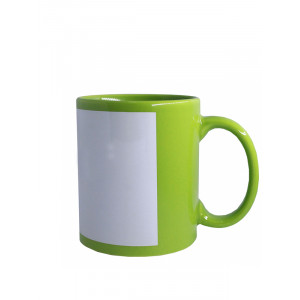  Cană (cupă) colorată cu o bandă specială pentru designul tău. Photo 2